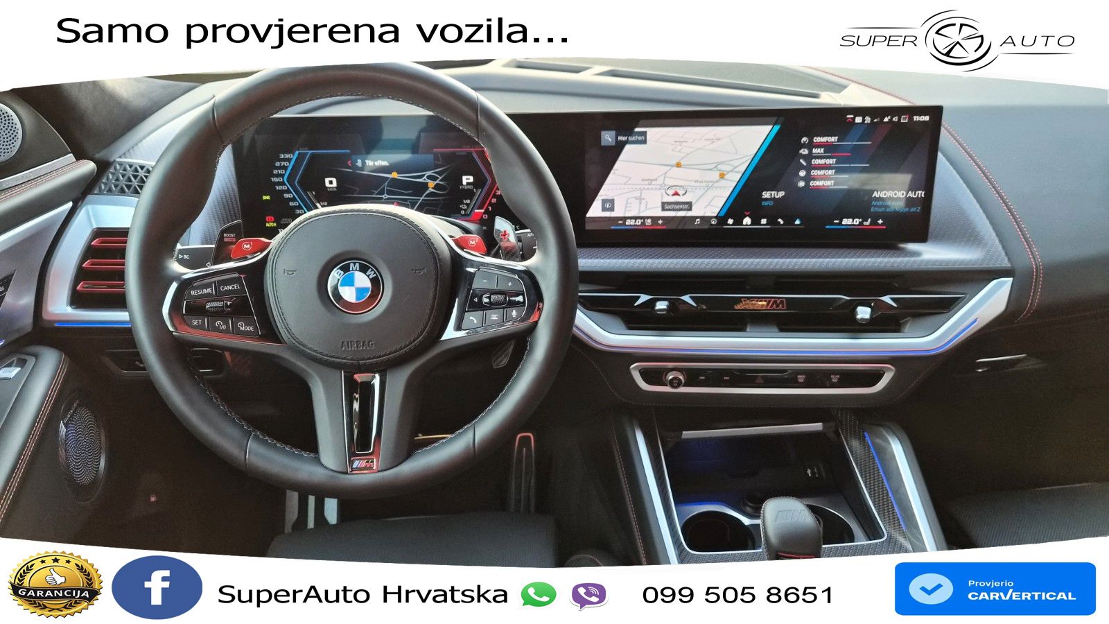 BMW XM Label Red 4.4 V8 (748 KS) xDrive Steptronic LED+GR SJED+ACC