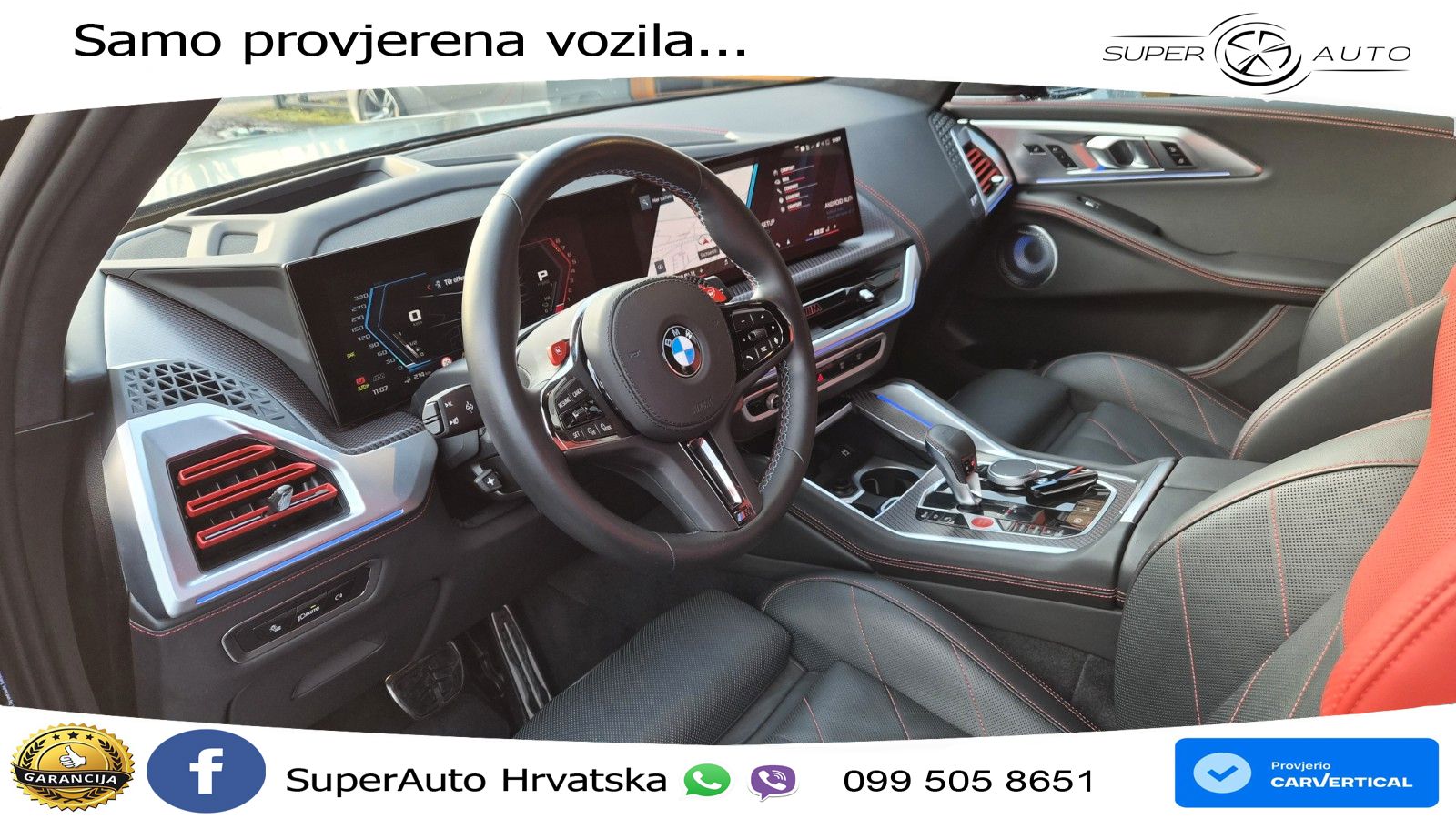 BMW XM Label Red 4.4 V8 (748 KS) xDrive Steptronic LED+GR SJED+ACC