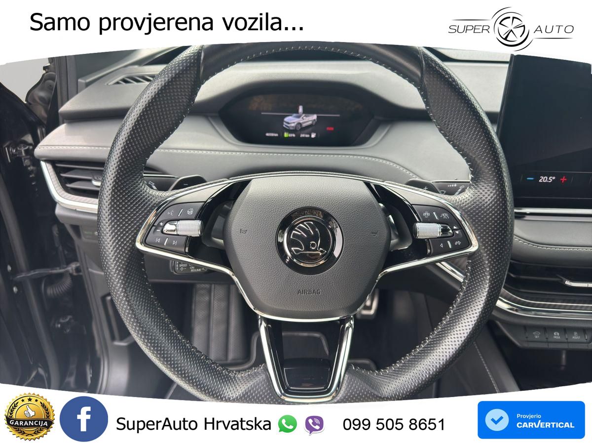Škoda Enyaq iV 80 82 kWh (204 KS) SportLine LED+GR SJED+ACC