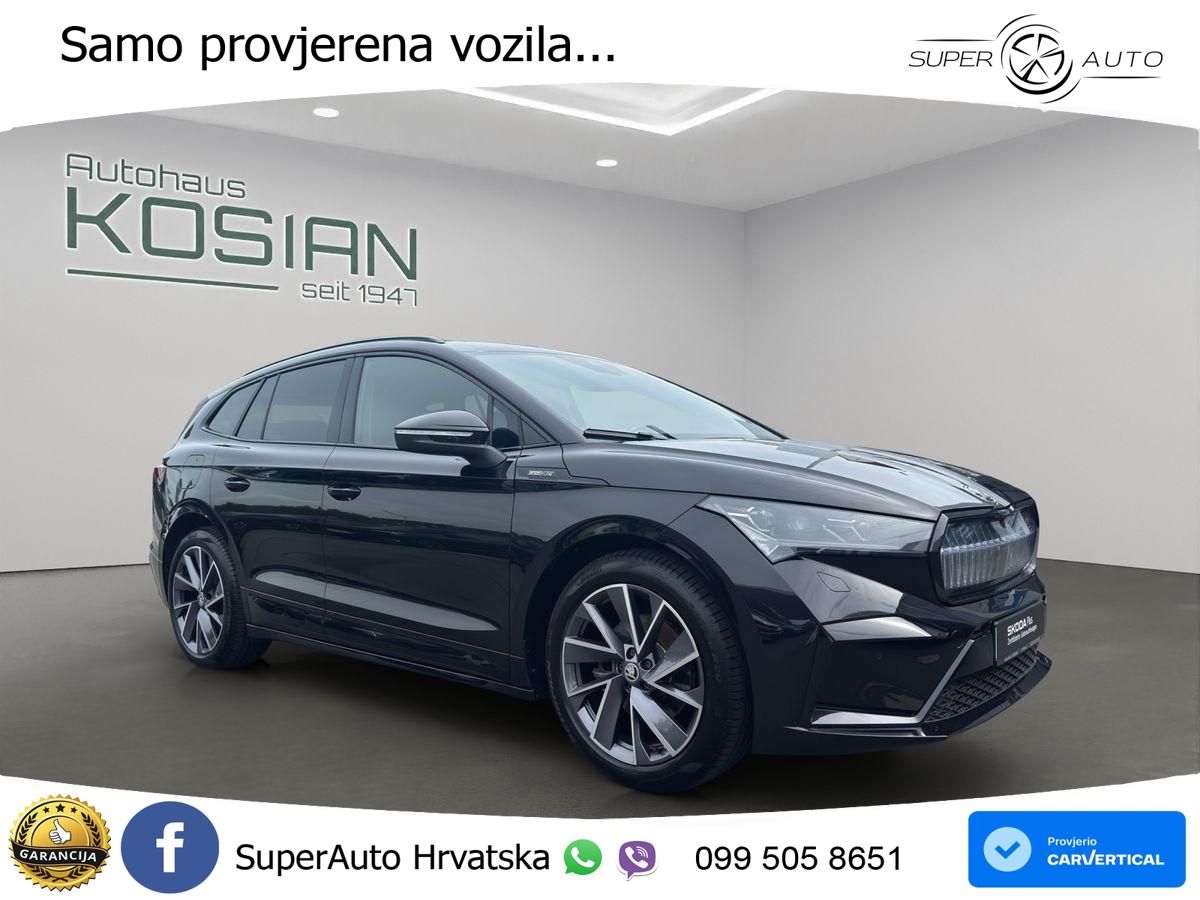 Škoda Enyaq iV 80 82 kWh (204 KS) SportLine LED+GR SJED+ACC