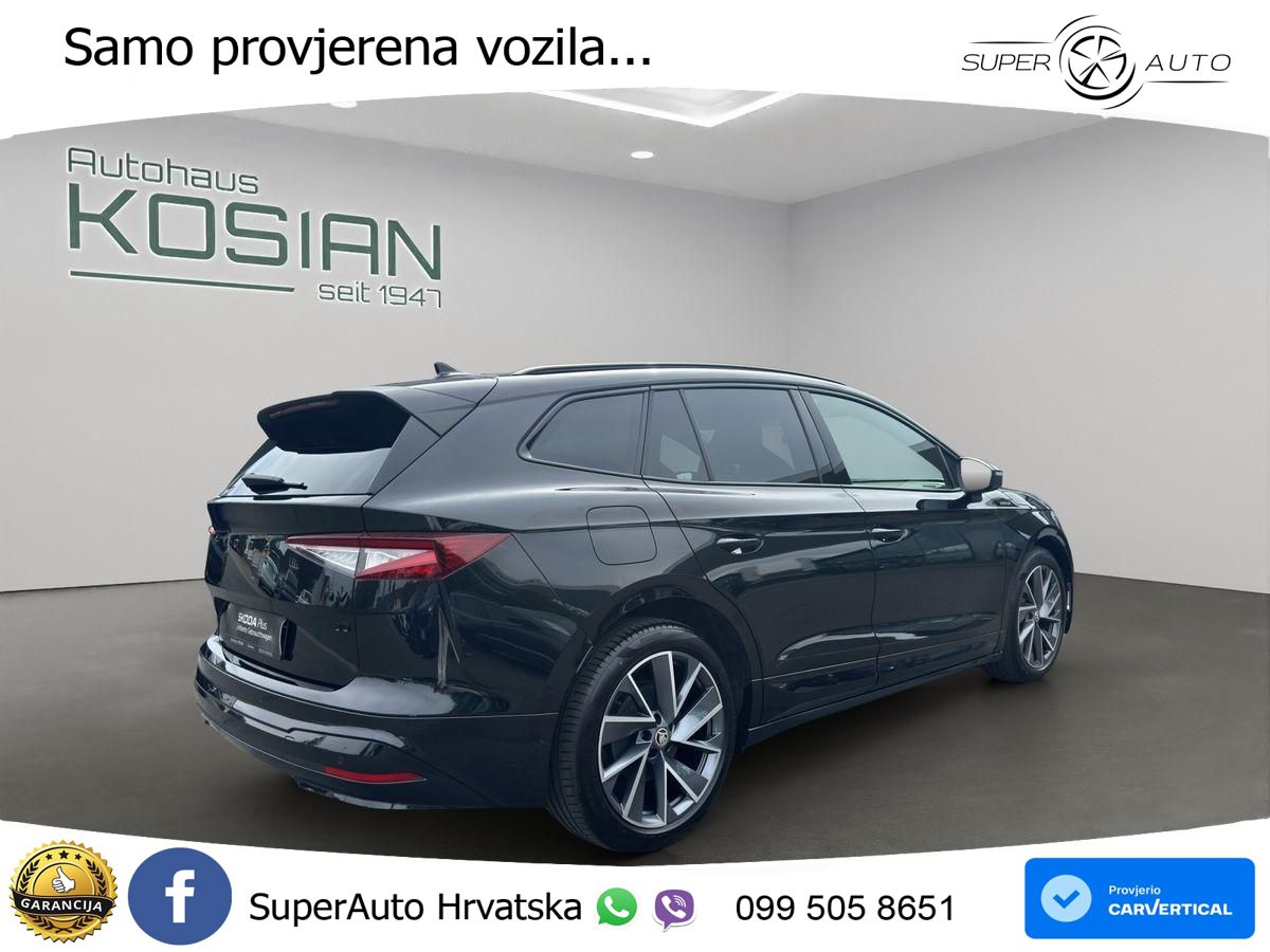 Škoda Enyaq iV 80 82 kWh (204 KS) SportLine LED+GR SJED+ACC