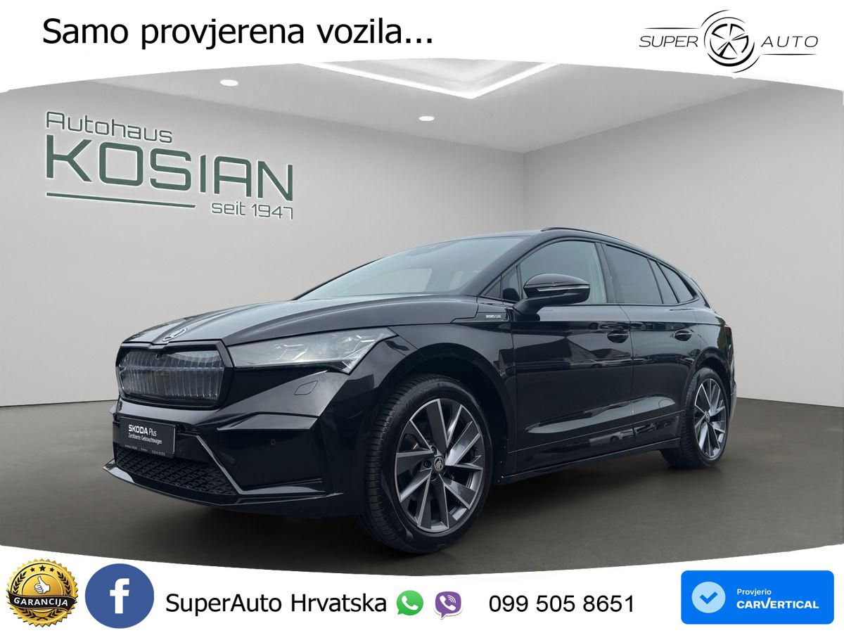 Škoda Enyaq iV 80 82 kWh (204 KS) SportLine LED+GR SJED+ACC