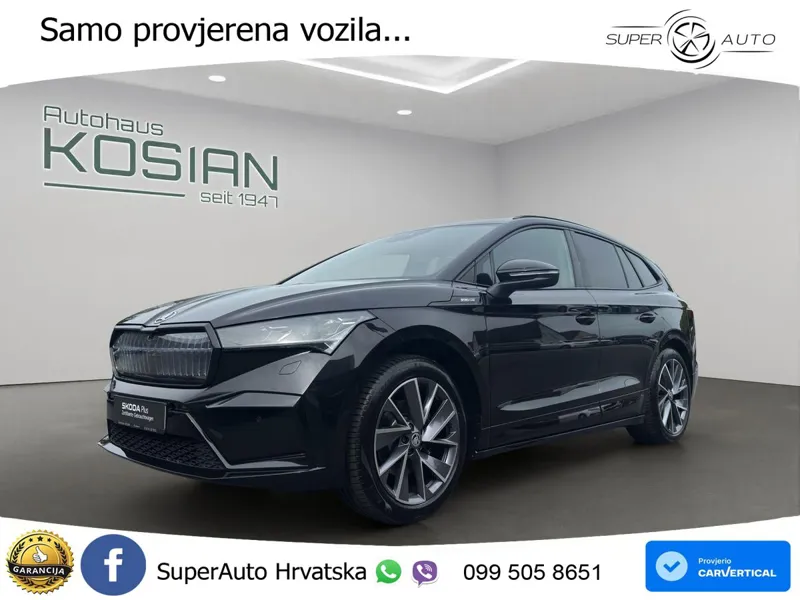 Škoda Enyaq iV 80 82 kWh (204 KS) SportLine LED+GR SJED+ACC