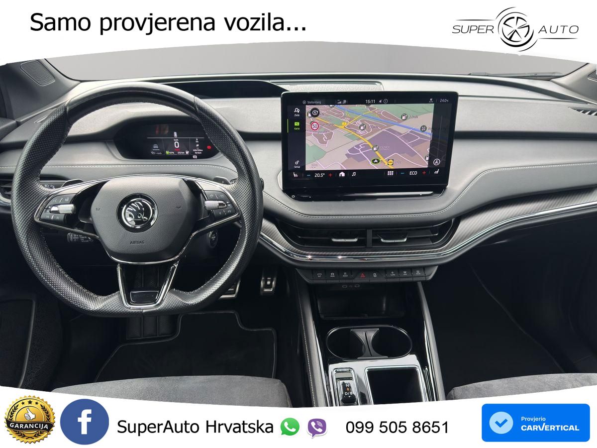 Škoda Enyaq iV 80 82 kWh (204 KS) SportLine LED+GR SJED+ACC