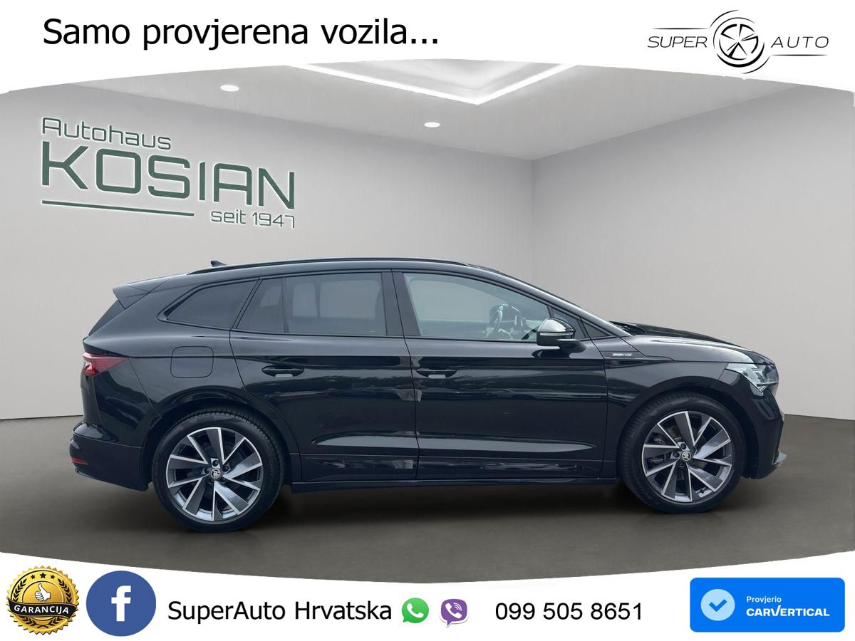 Škoda Enyaq iV 80 82 kWh (204 KS) SportLine LED+GR SJED+ACC