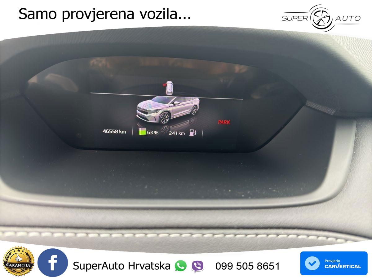 Škoda Enyaq iV 80 82 kWh (204 KS) SportLine LED+GR SJED+ACC