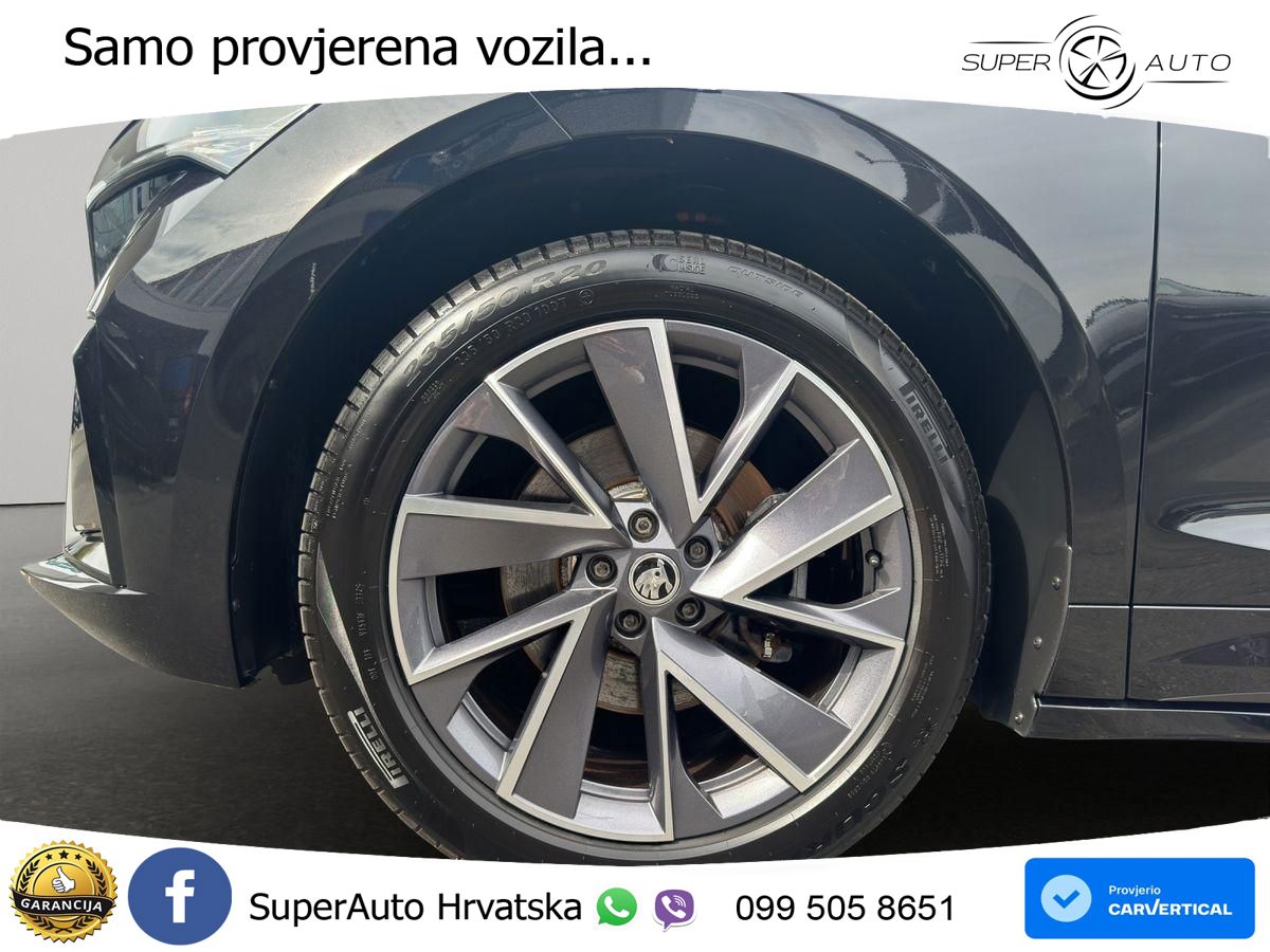 Škoda Enyaq iV 80 82 kWh (204 KS) SportLine LED+GR SJED+ACC