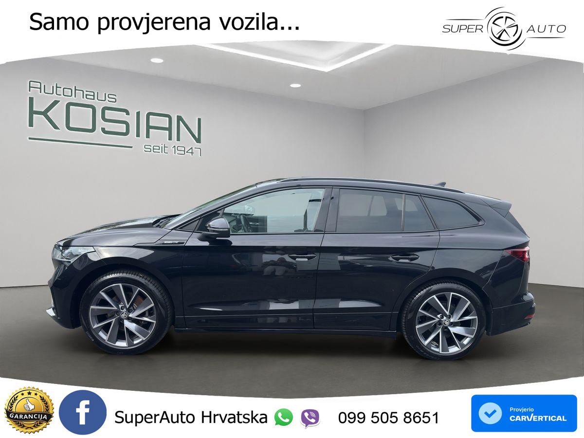 Škoda Enyaq iV 80 82 kWh (204 KS) SportLine LED+GR SJED+ACC