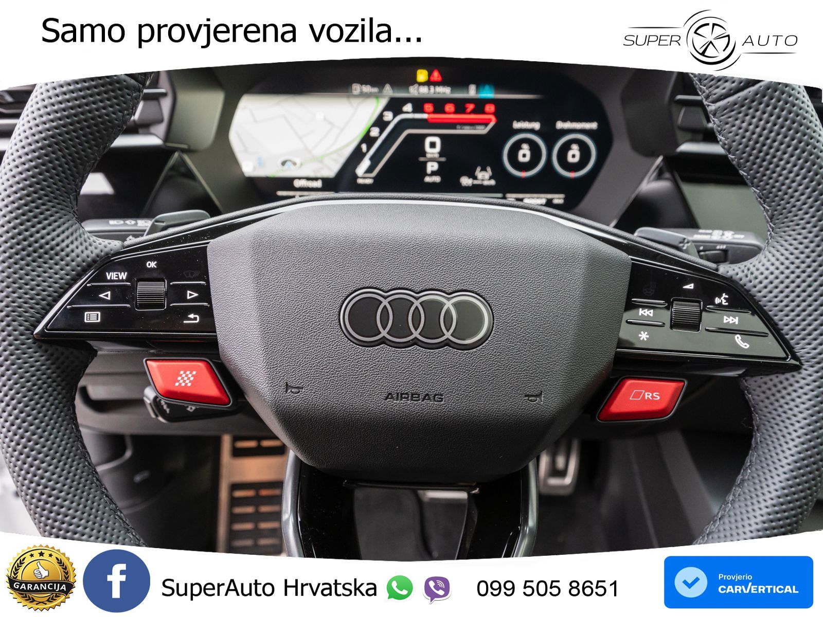 Audi RS3 Sedan 2.5 TFSI (400 KS) quattro S tronic LED+GR SJED+ACC