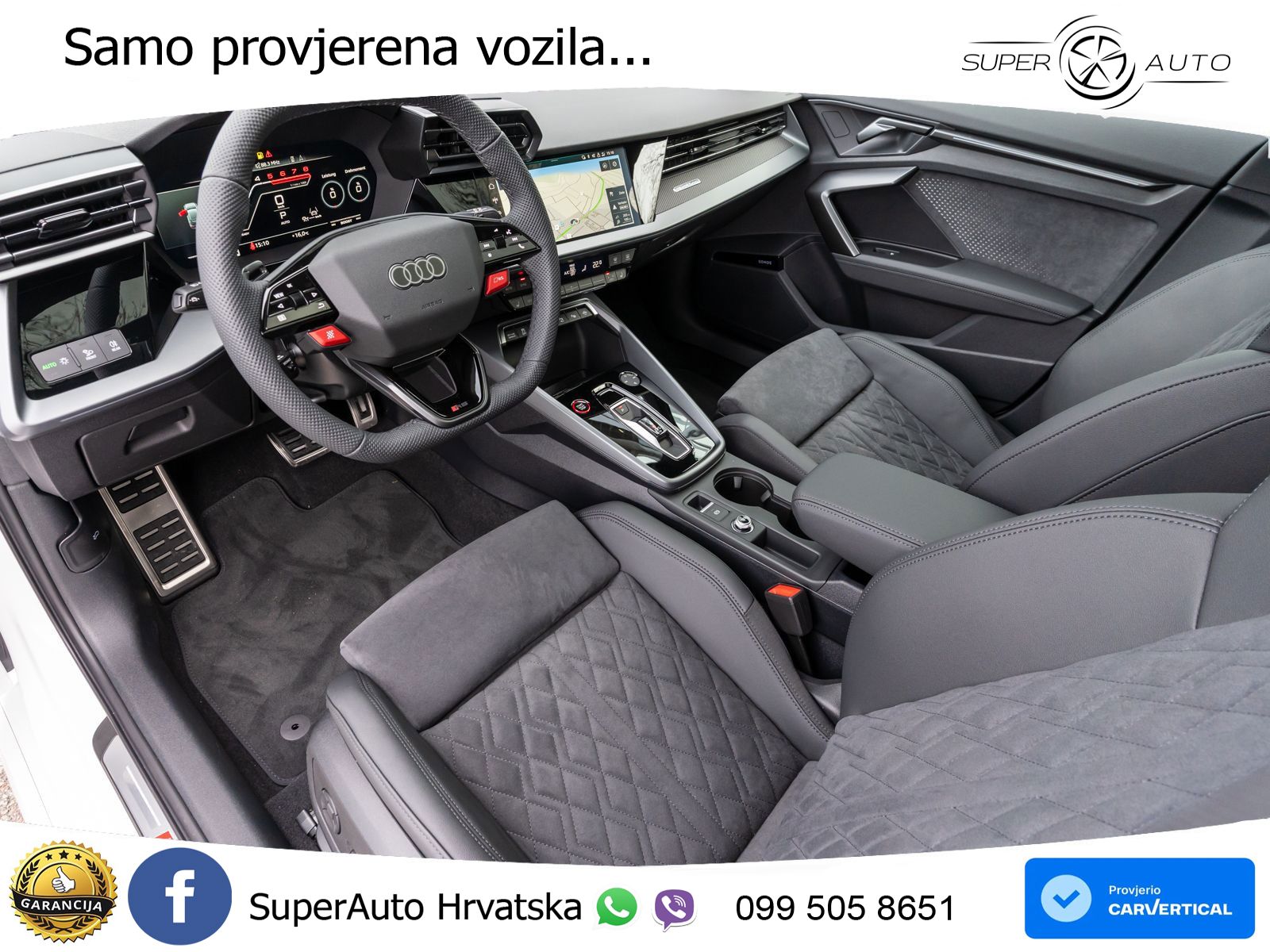 Audi RS3 Sedan 2.5 TFSI (400 KS) quattro S tronic LED+GR SJED+ACC
