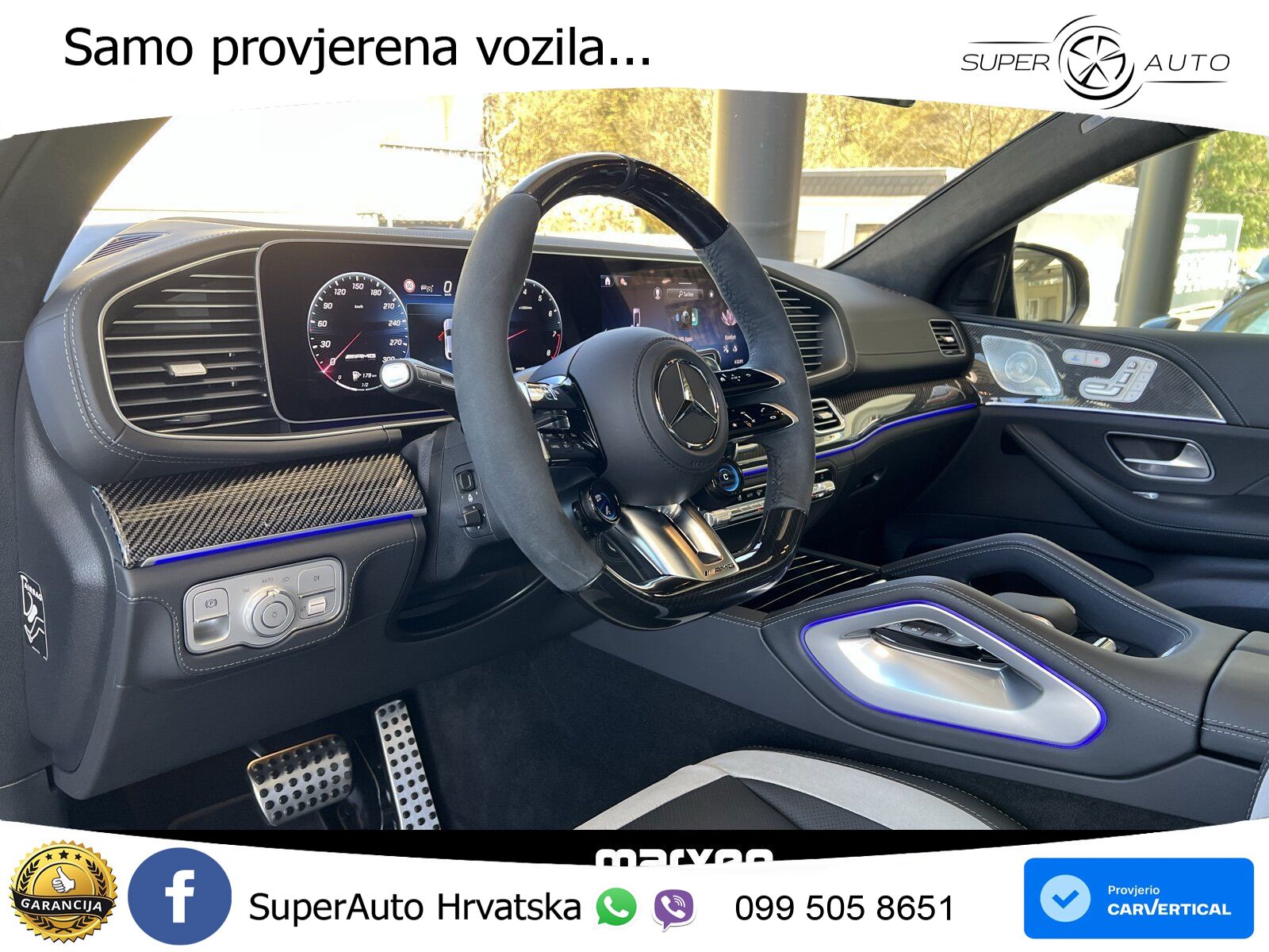 Mercedes AMG GLE Coupe 63 S V8 (612 KS) EQ Boost 4MATIC+ AMG SPEEDSHIFT TCT 9G LED+GR SJED+ACC