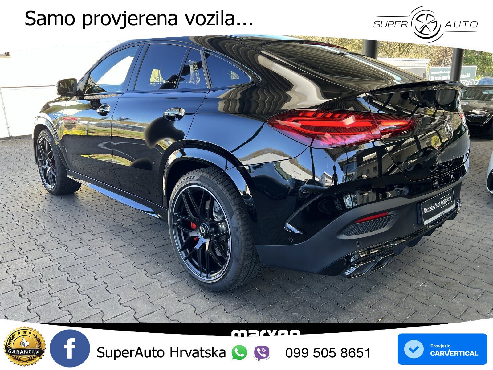 Mercedes AMG GLE Coupe 63 S V8 (612 KS) EQ Boost 4MATIC+ AMG SPEEDSHIFT TCT 9G LED+GR SJED+ACC
