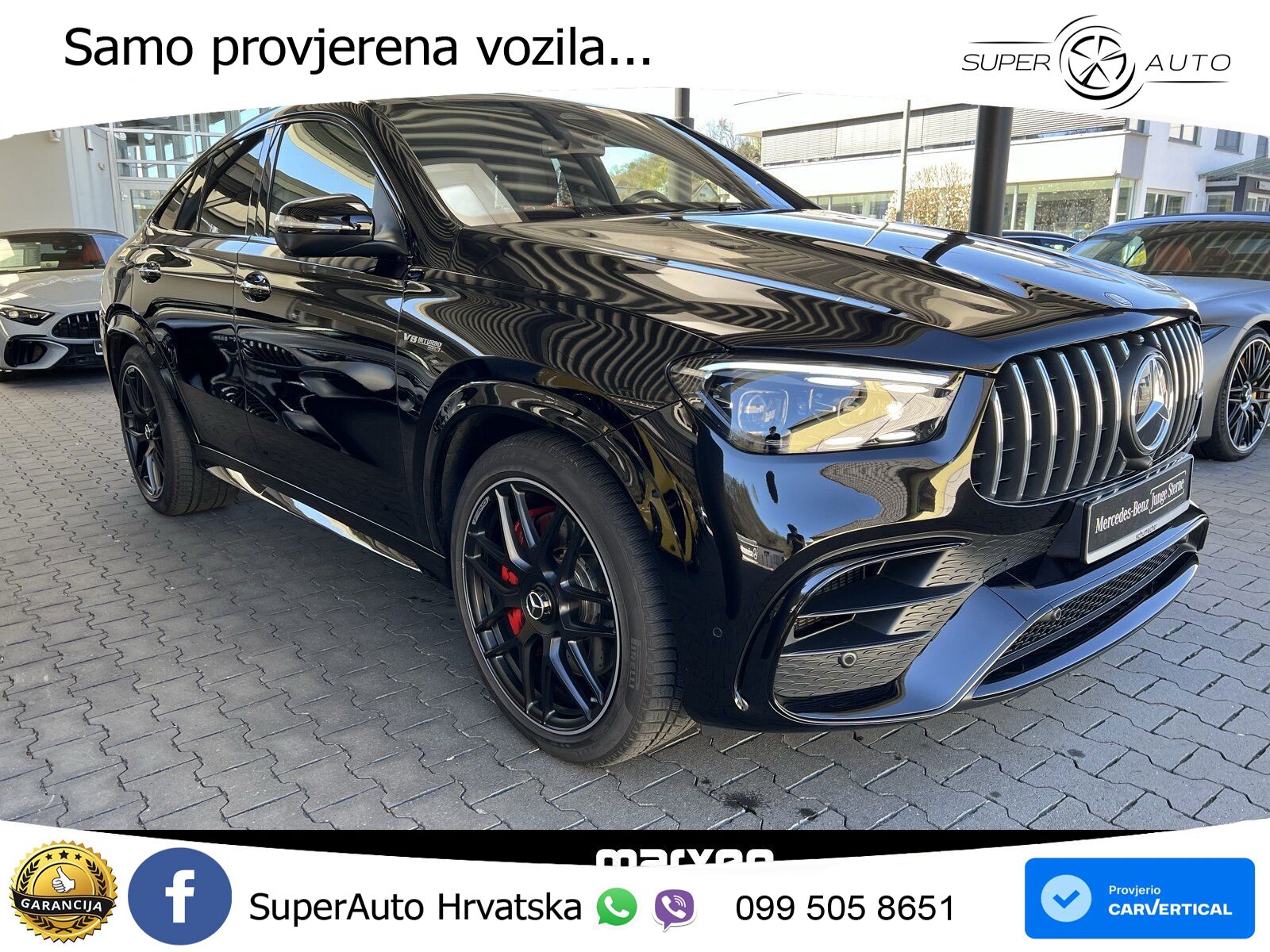 Mercedes AMG GLE Coupe 63 S V8 (612 KS) EQ Boost 4MATIC+ AMG SPEEDSHIFT TCT 9G LED+GR SJED+ACC