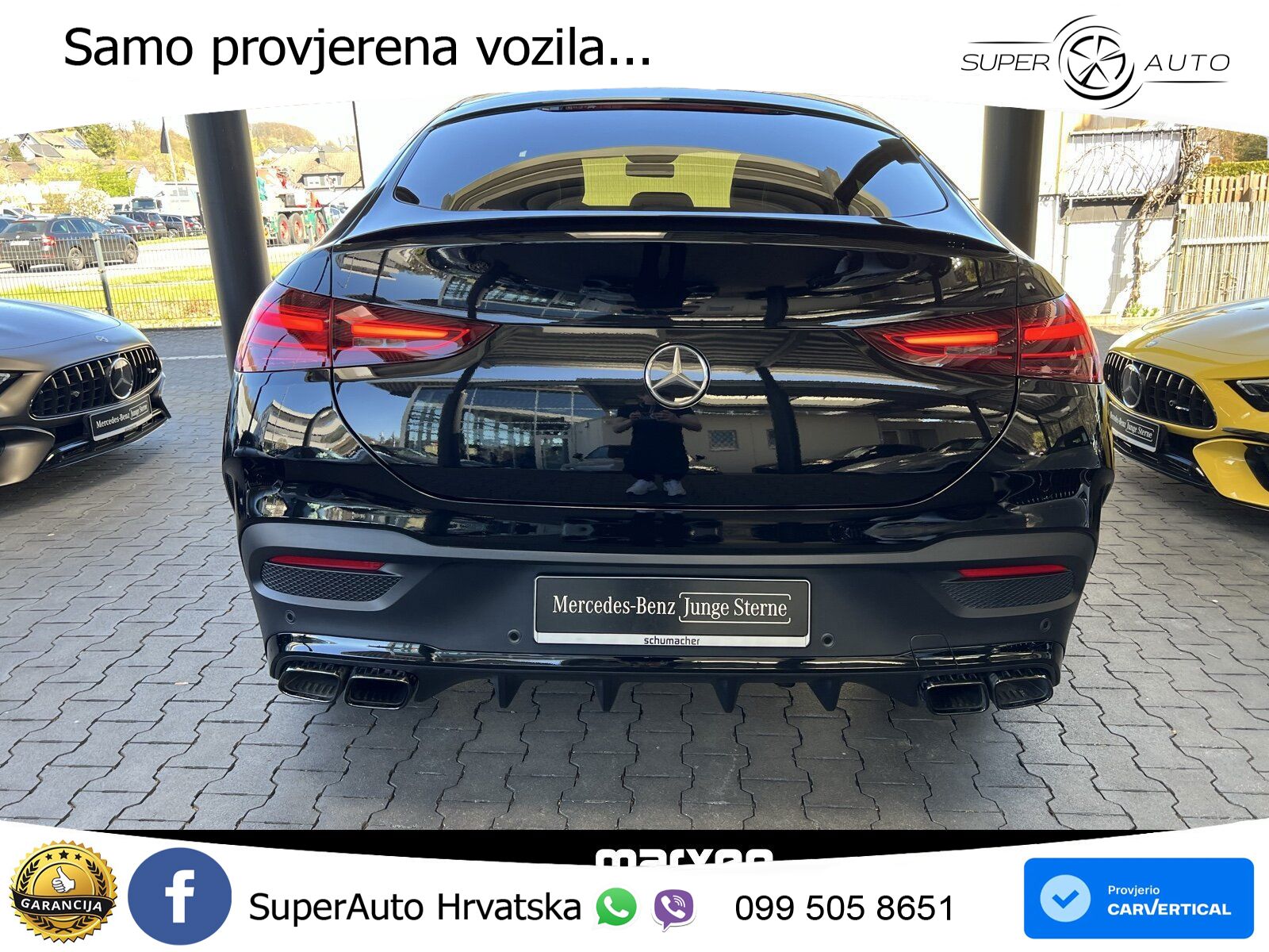 Mercedes AMG GLE Coupe 63 S V8 (612 KS) EQ Boost 4MATIC+ AMG SPEEDSHIFT TCT 9G LED+GR SJED+ACC