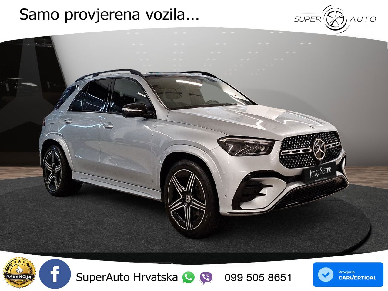 Mercedes GLE 450d (367 KS) EQ Boost 4MATIC 9G-TRONIC AMG LED+GR SJED+ACC