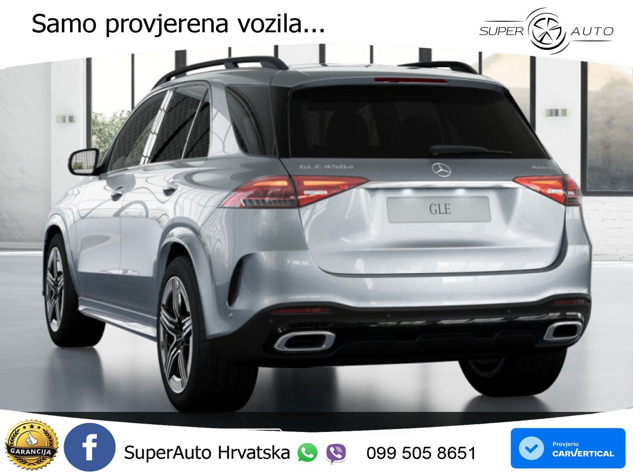 Mercedes GLE 450d (367 KS) EQ Boost 4MATIC 9G-TRONIC AMG LED+GR SJED+ACC