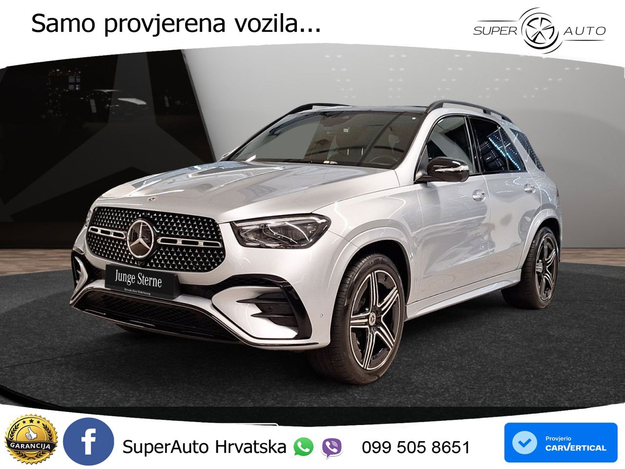 Mercedes GLE 450d (367 KS) EQ Boost 4MATIC 9G-TRONIC AMG LED+GR SJED+ACC