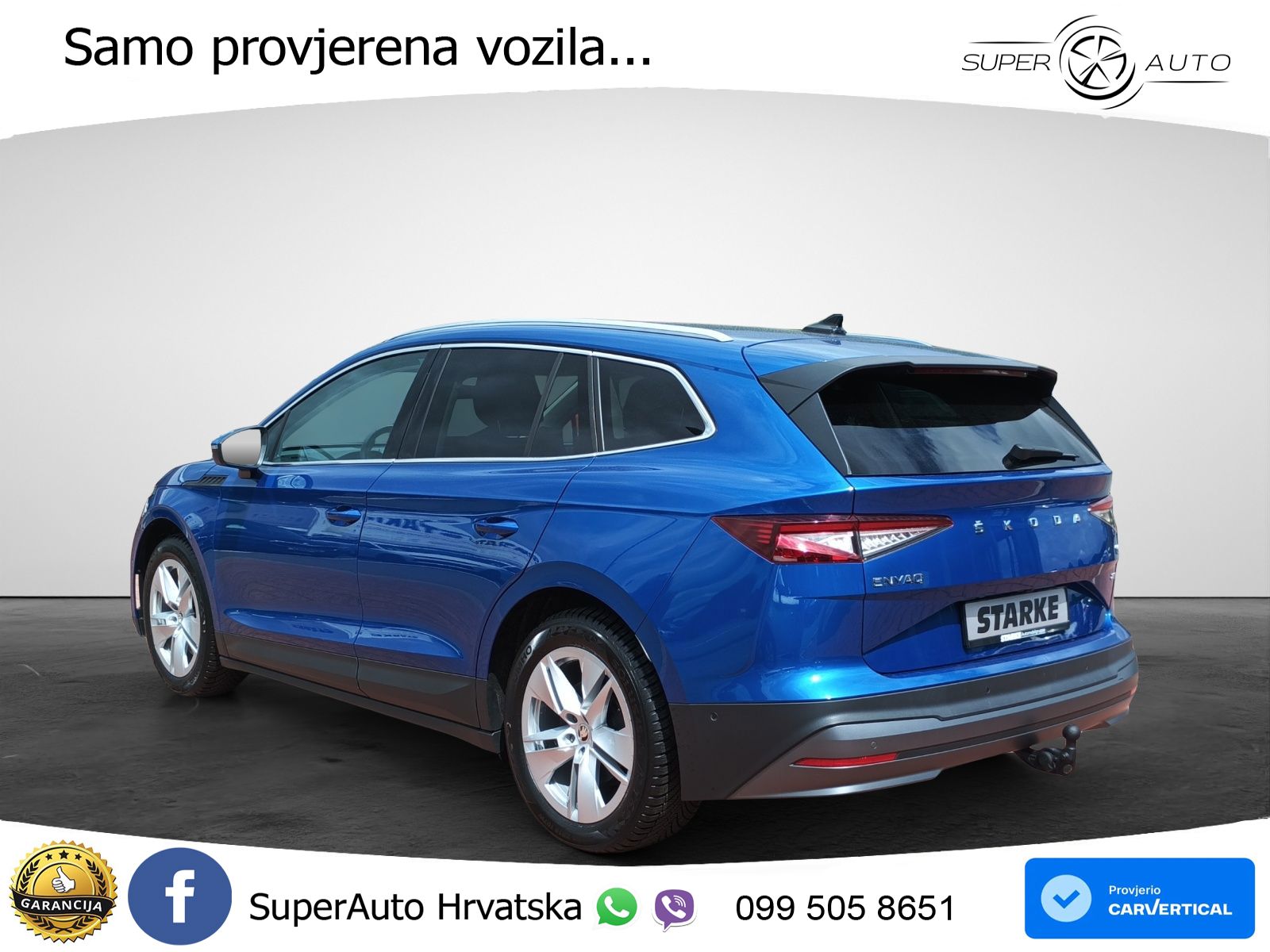 Škoda Enyaq iV 80 82 kWh (204 KS) Suite LED+GR SJED+ACC