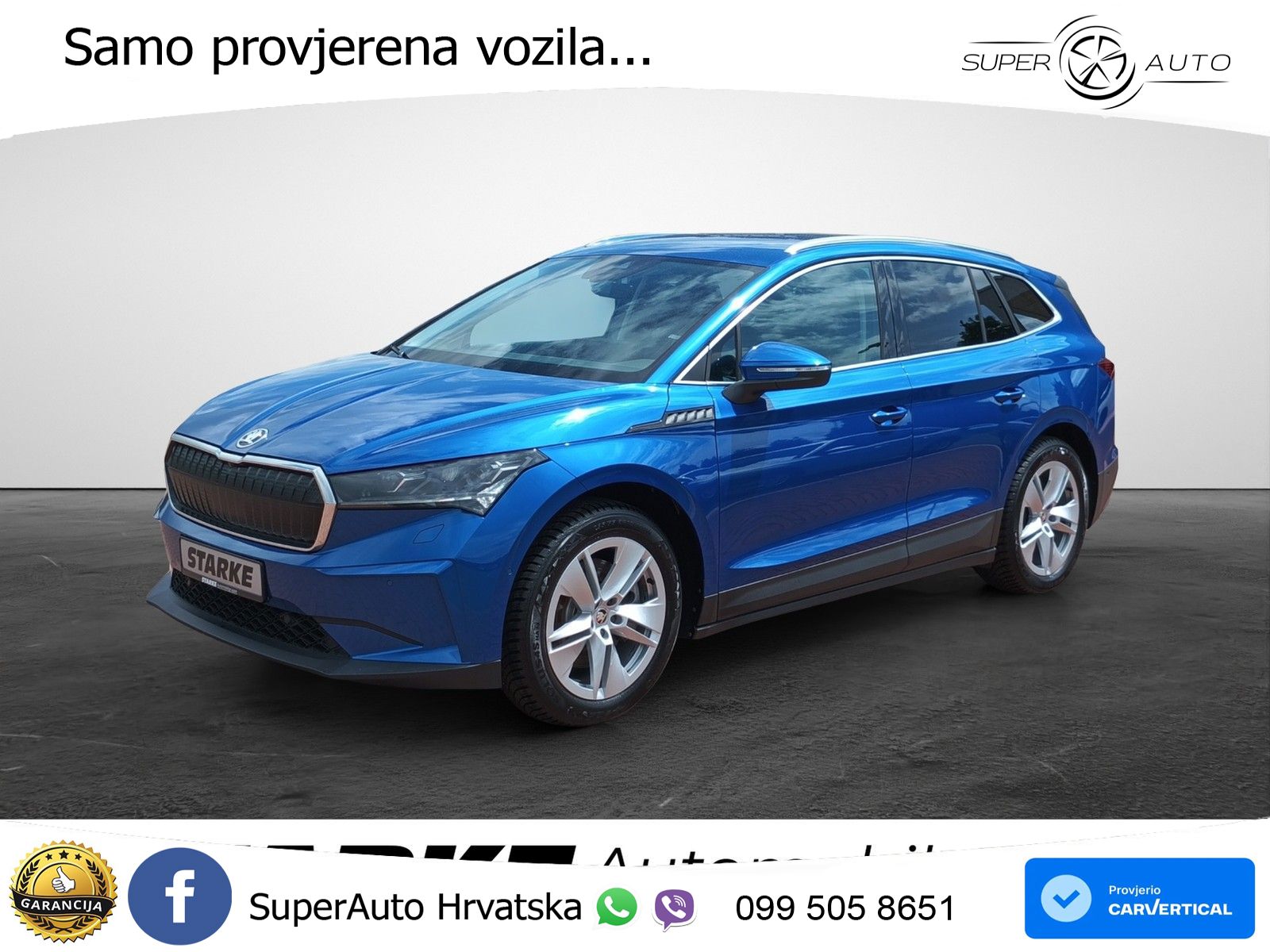 Škoda Enyaq iV 80 82 kWh (204 KS) Suite LED+GR SJED+ACC