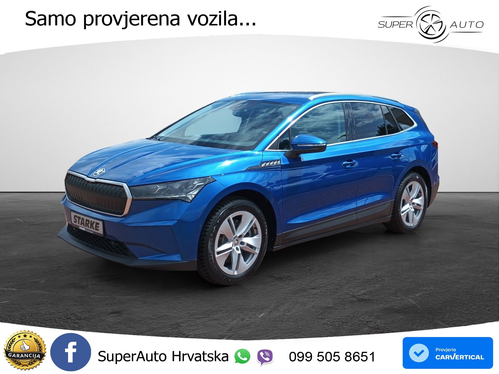 Škoda Enyaq iV 80 82 kWh (204 KS) Suite LED+GR SJED+ACC