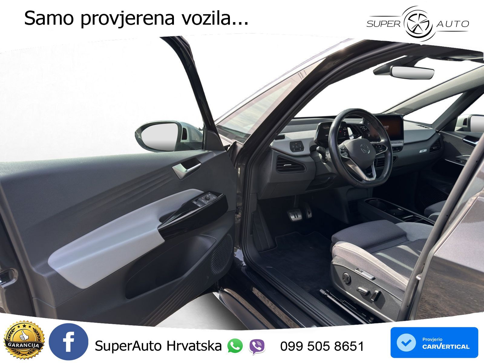 Volkswagen ID.3 Pro Performance 62 kWh (204 KS) LED+GR SJED+ACC