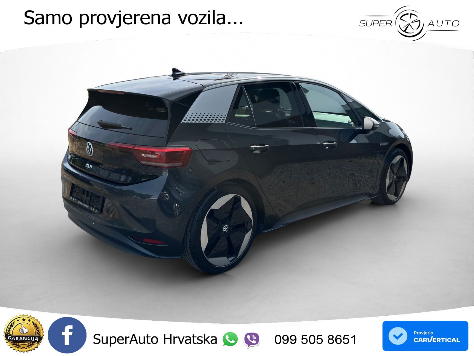 Volkswagen ID.3 Pro Performance 62 kWh (204 KS) LED+GR SJED+ACC