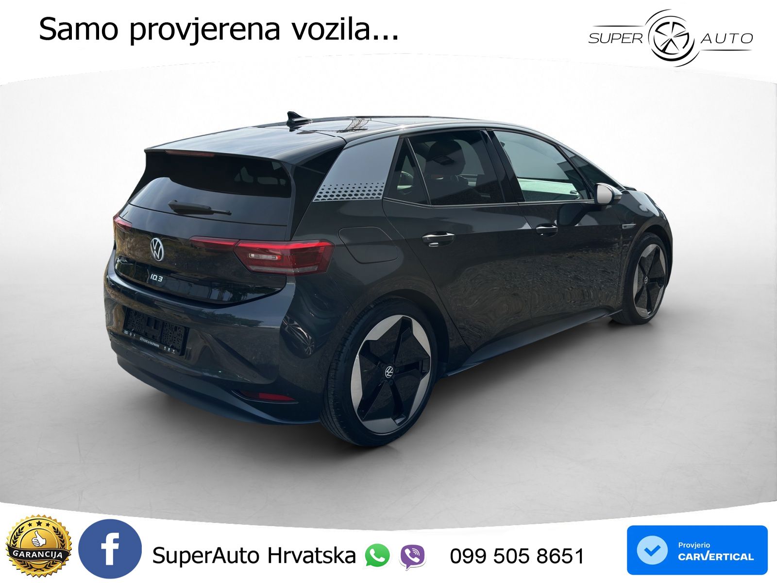 Volkswagen ID.3 Pro Performance 62 kWh (204 KS) LED+GR SJED+ACC