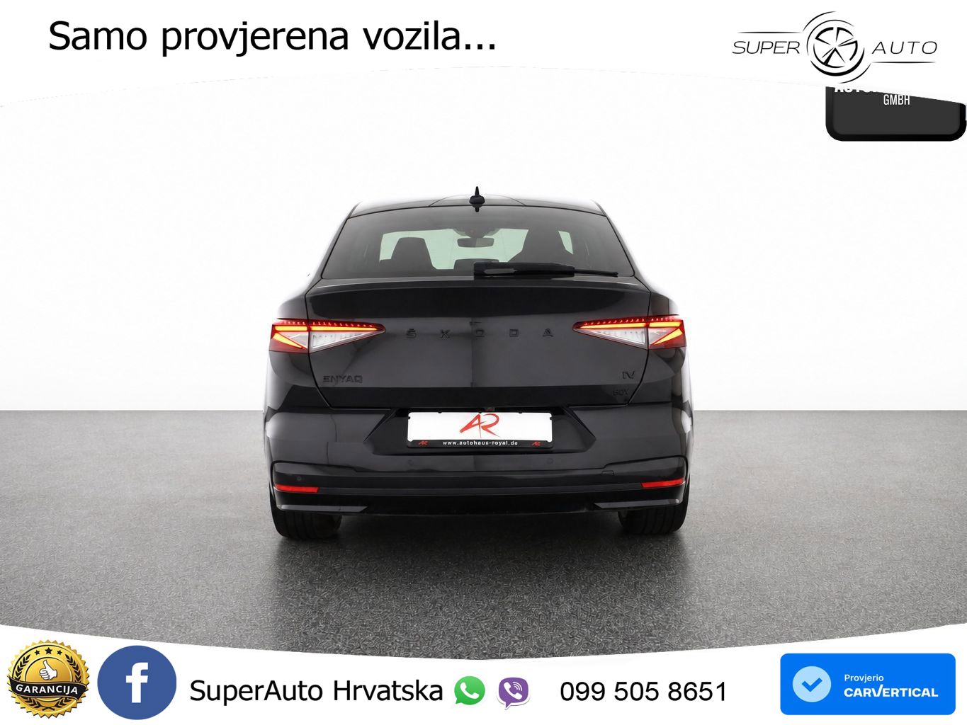 Škoda Enyaq Coupe iV 80 82 kWh (204 KS) SportLine LED+GR SJED+ACC