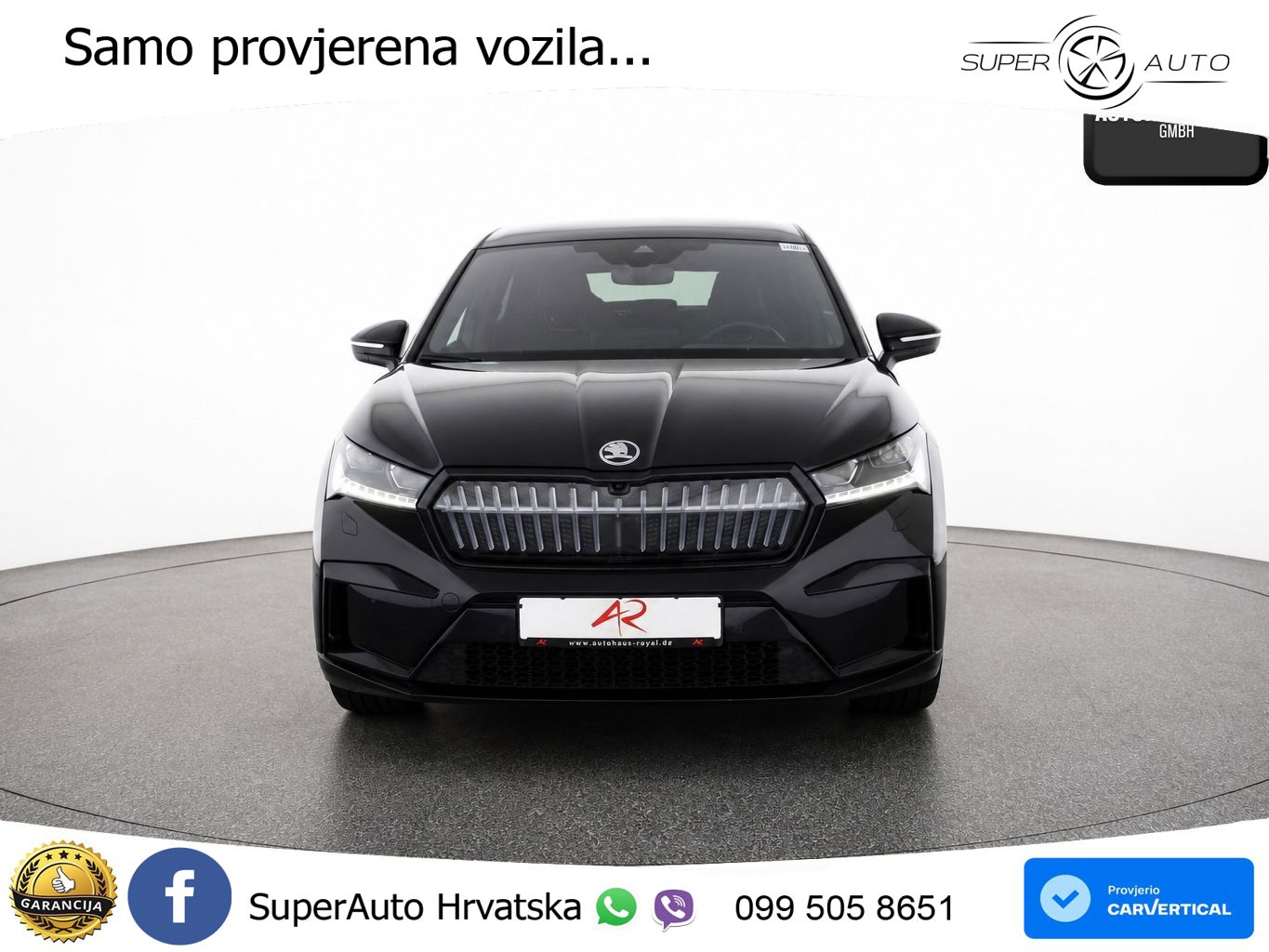 Škoda Enyaq Coupe iV 80 82 kWh (204 KS) SportLine LED+GR SJED+ACC