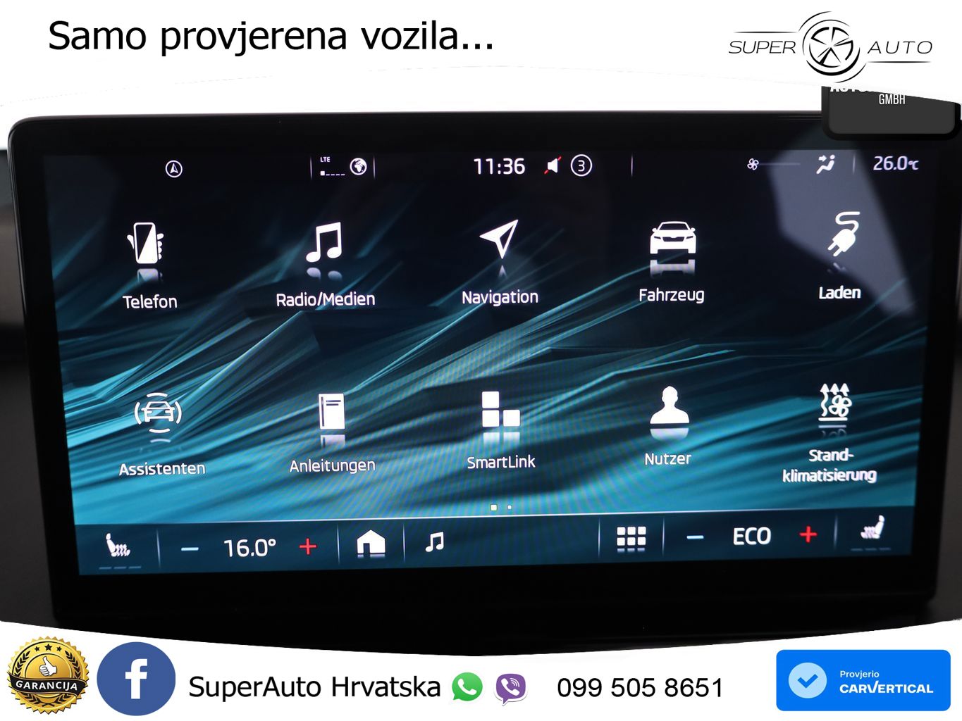 Škoda Enyaq Coupe iV 80 82 kWh (204 KS) SportLine LED+GR SJED+ACC