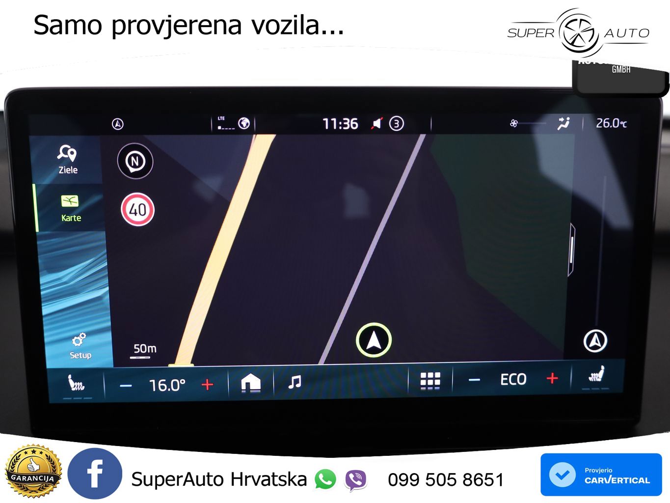 Škoda Enyaq Coupe iV 80 82 kWh (204 KS) SportLine LED+GR SJED+ACC