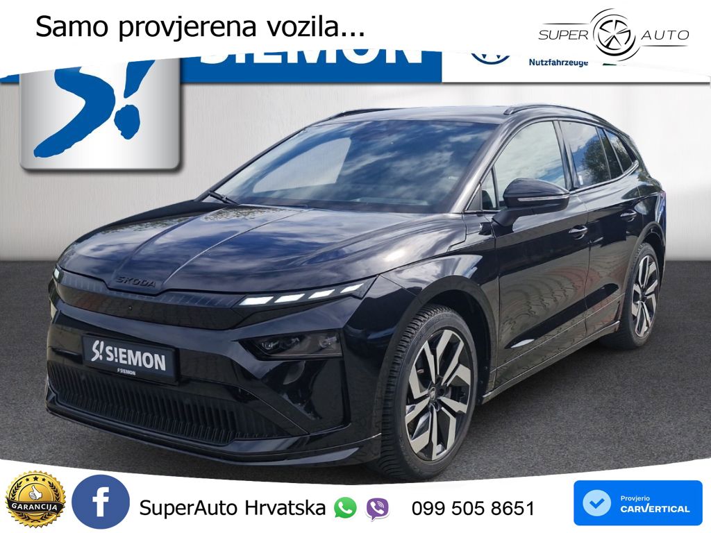 Škoda Enyaq 85 82 kWh (286 KS) SportLine LED+GR SJED+ACC