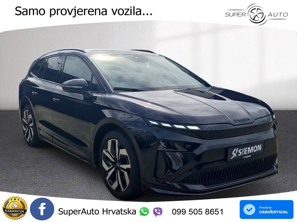Škoda Enyaq 85 82 kWh (286 KS) SportLine LED+GR SJED+ACC