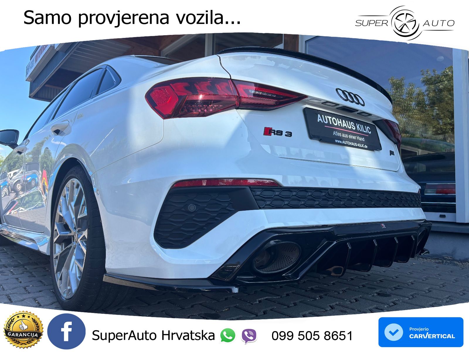 Audi RS3 Sedan 2.5 TFSI (400 KS) quattro S tronic ABT LED+GR SJED+ACC