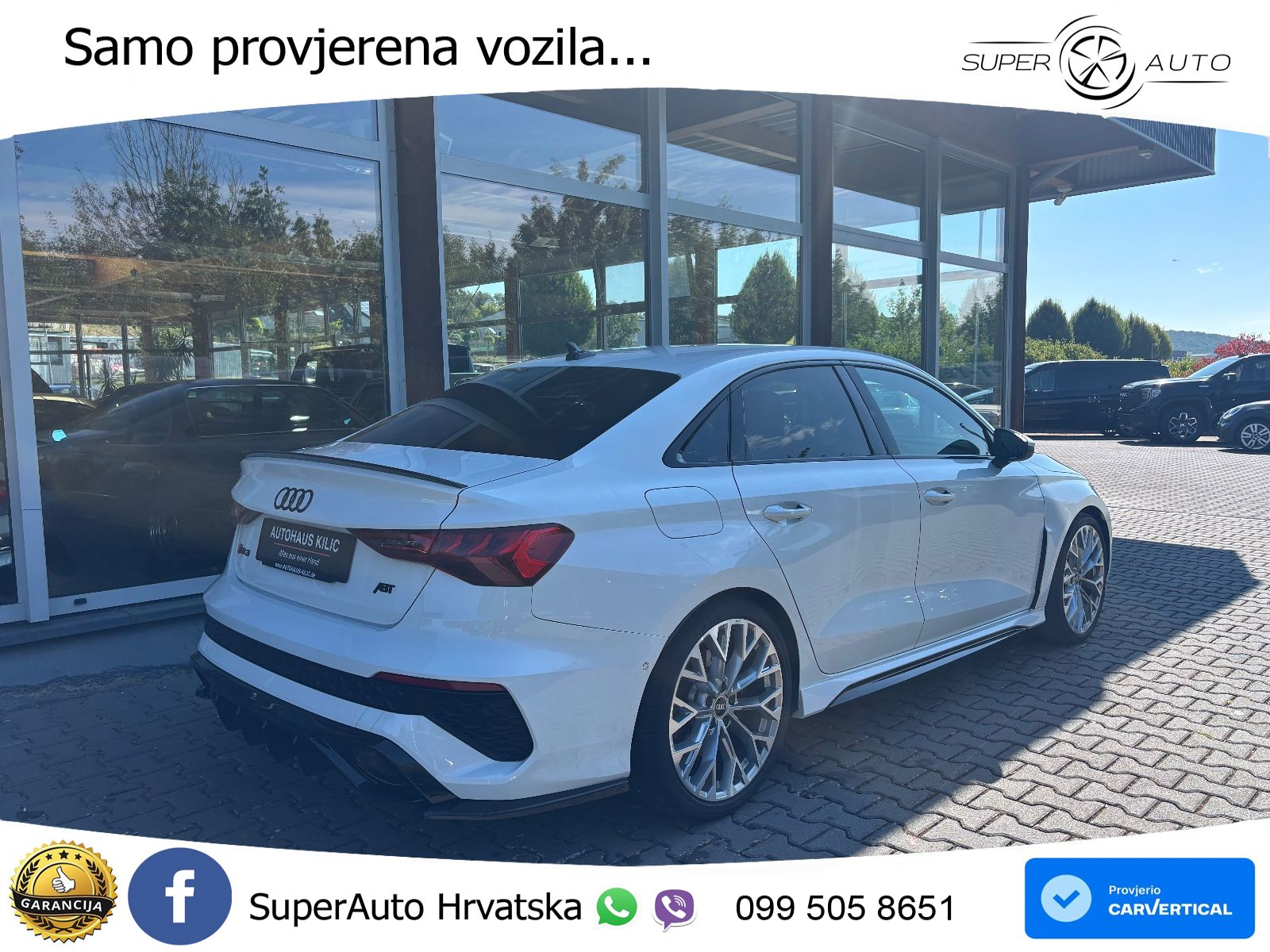 Audi RS3 Sedan 2.5 TFSI (400 KS) quattro S tronic ABT LED+GR SJED+ACC