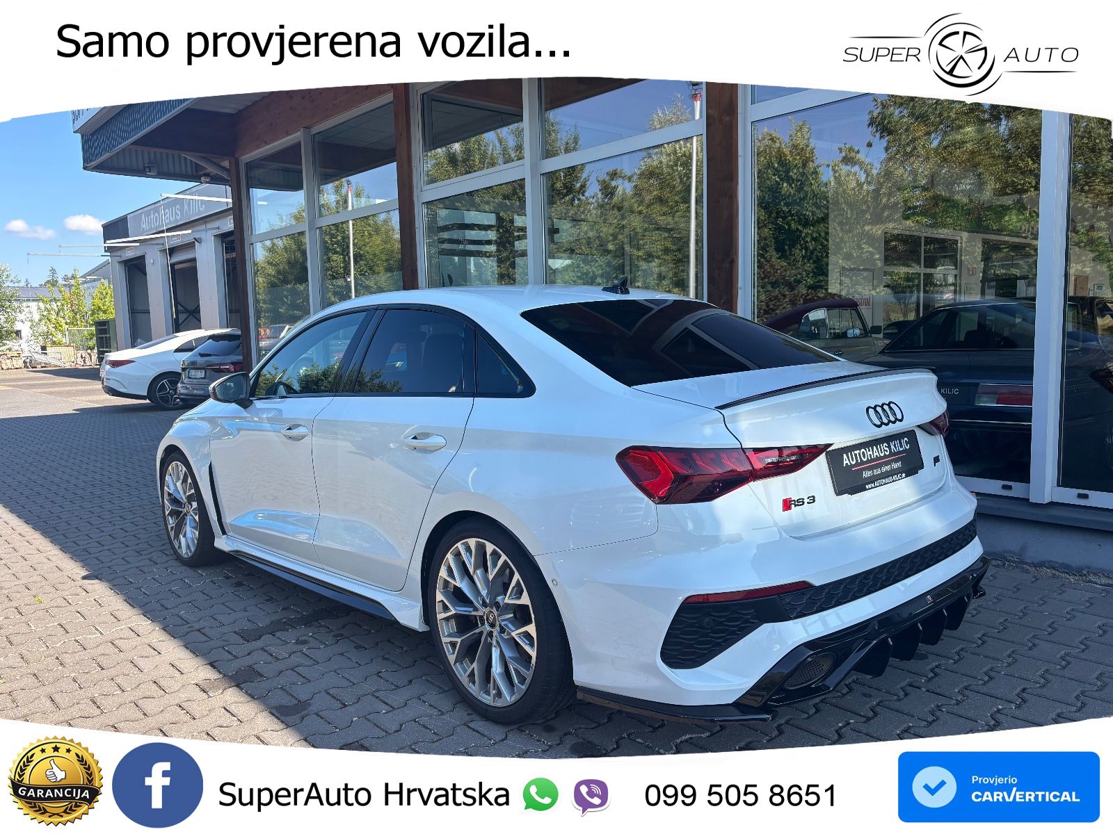 Audi RS3 Sedan 2.5 TFSI (400 KS) quattro S tronic ABT LED+GR SJED+ACC