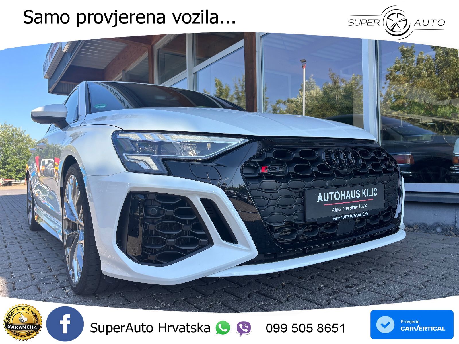 Audi RS3 Sedan 2.5 TFSI (400 KS) quattro S tronic ABT LED+GR SJED+ACC