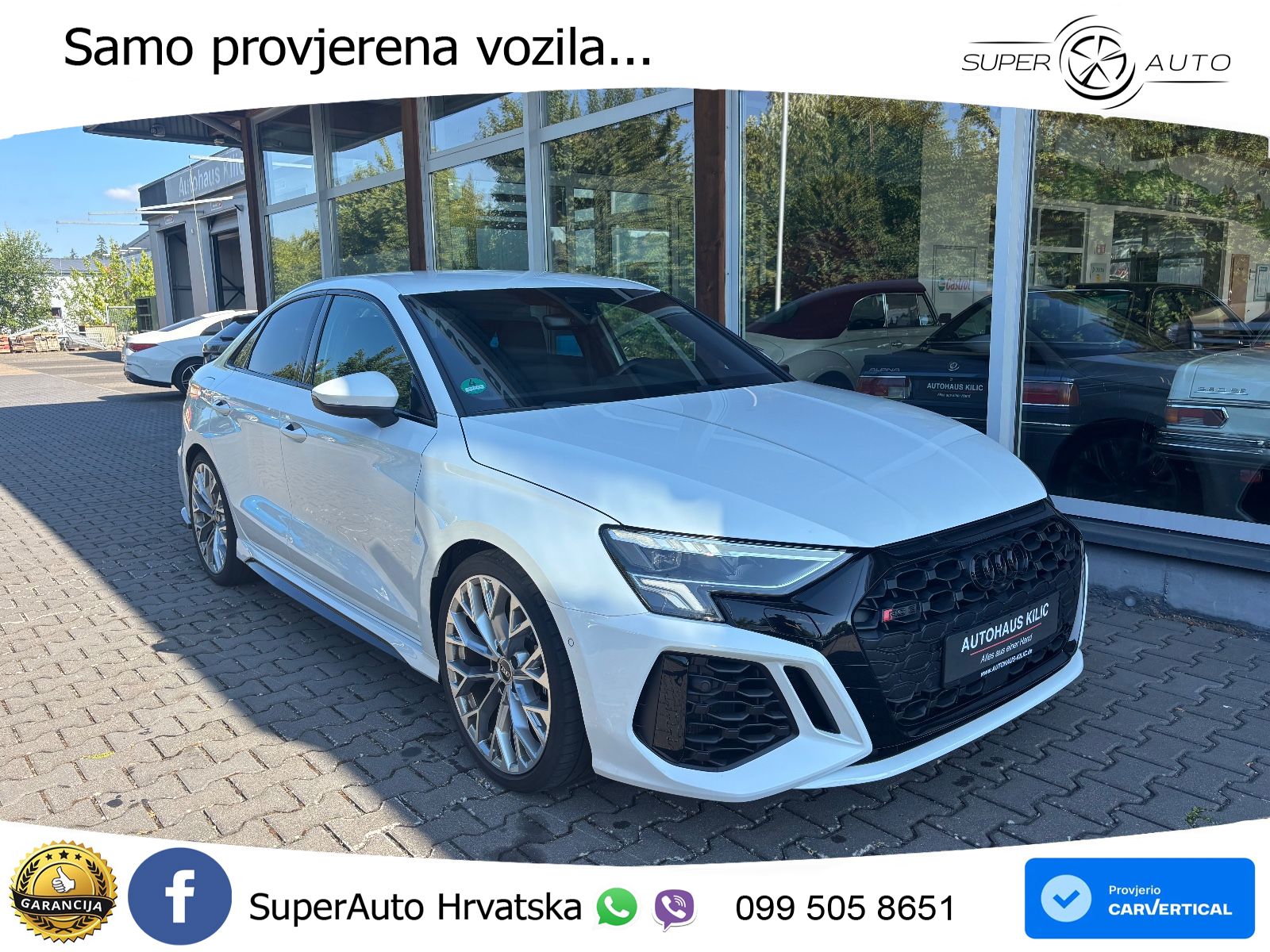 Audi RS3 Sedan 2.5 TFSI (400 KS) quattro S tronic ABT LED+GR SJED+ACC