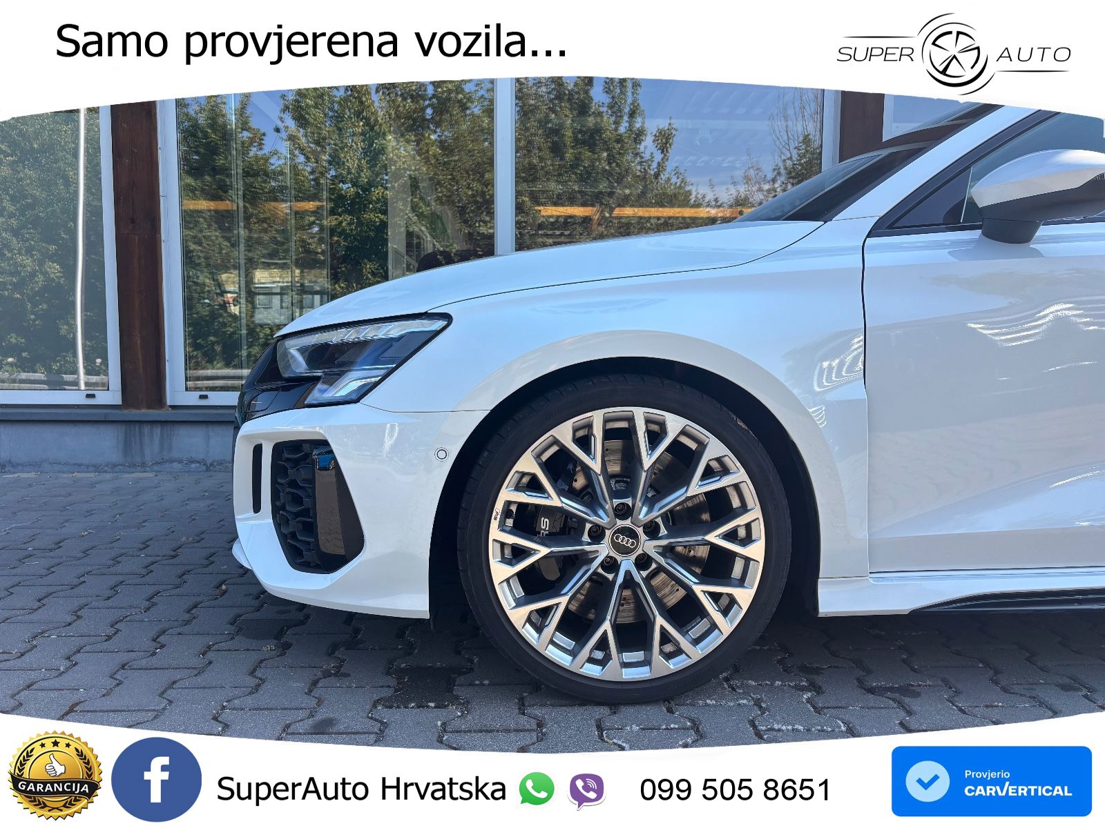 Audi RS3 Sedan 2.5 TFSI (400 KS) quattro S tronic ABT LED+GR SJED+ACC
