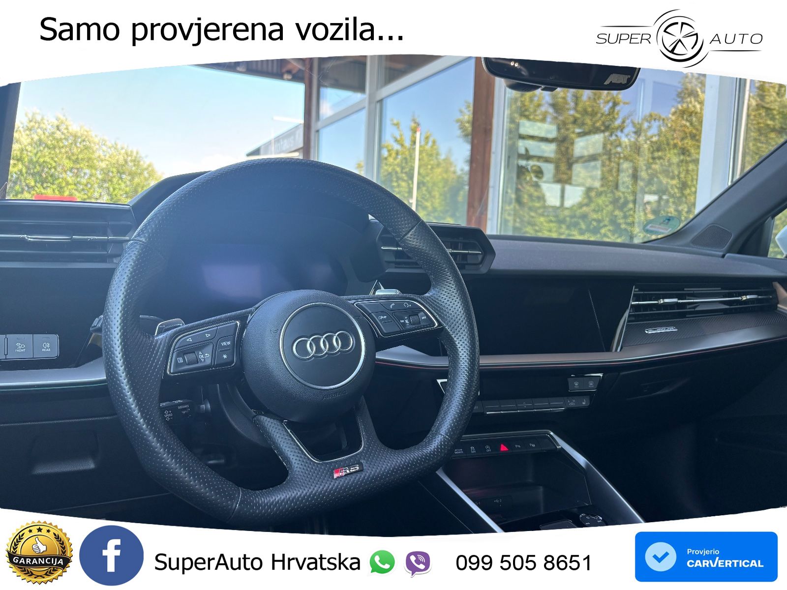 Audi RS3 Sedan 2.5 TFSI (400 KS) quattro S tronic ABT LED+GR SJED+ACC