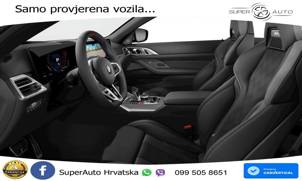 BMW M4 Convertible Competition 3.0 (530 KS) xDrive Steptronic