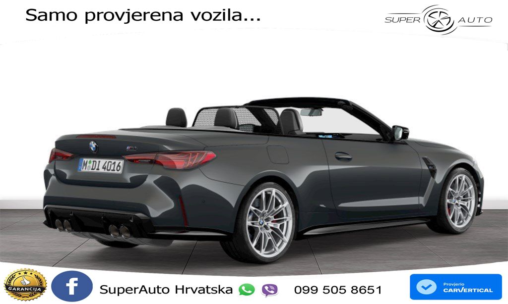 BMW M4 Convertible Competition 3.0 (530 KS) xDrive Steptronic