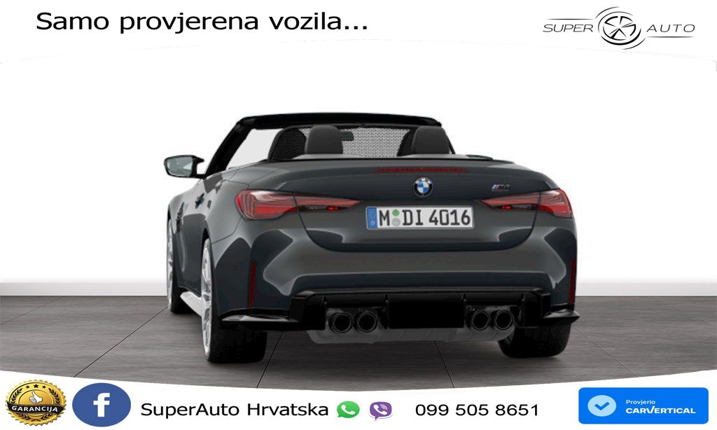 BMW M4 Convertible Competition 3.0 (530 KS) xDrive Steptronic