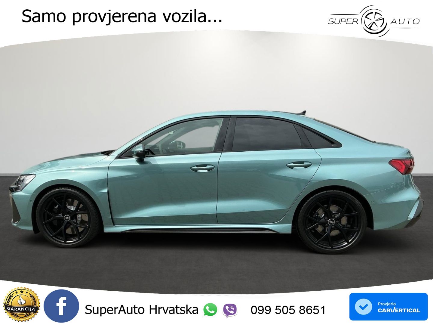 Audi RS3 Sedan 2.5 TFSI (400 KS) quattro S tronic LED+GR SJED+ACC
