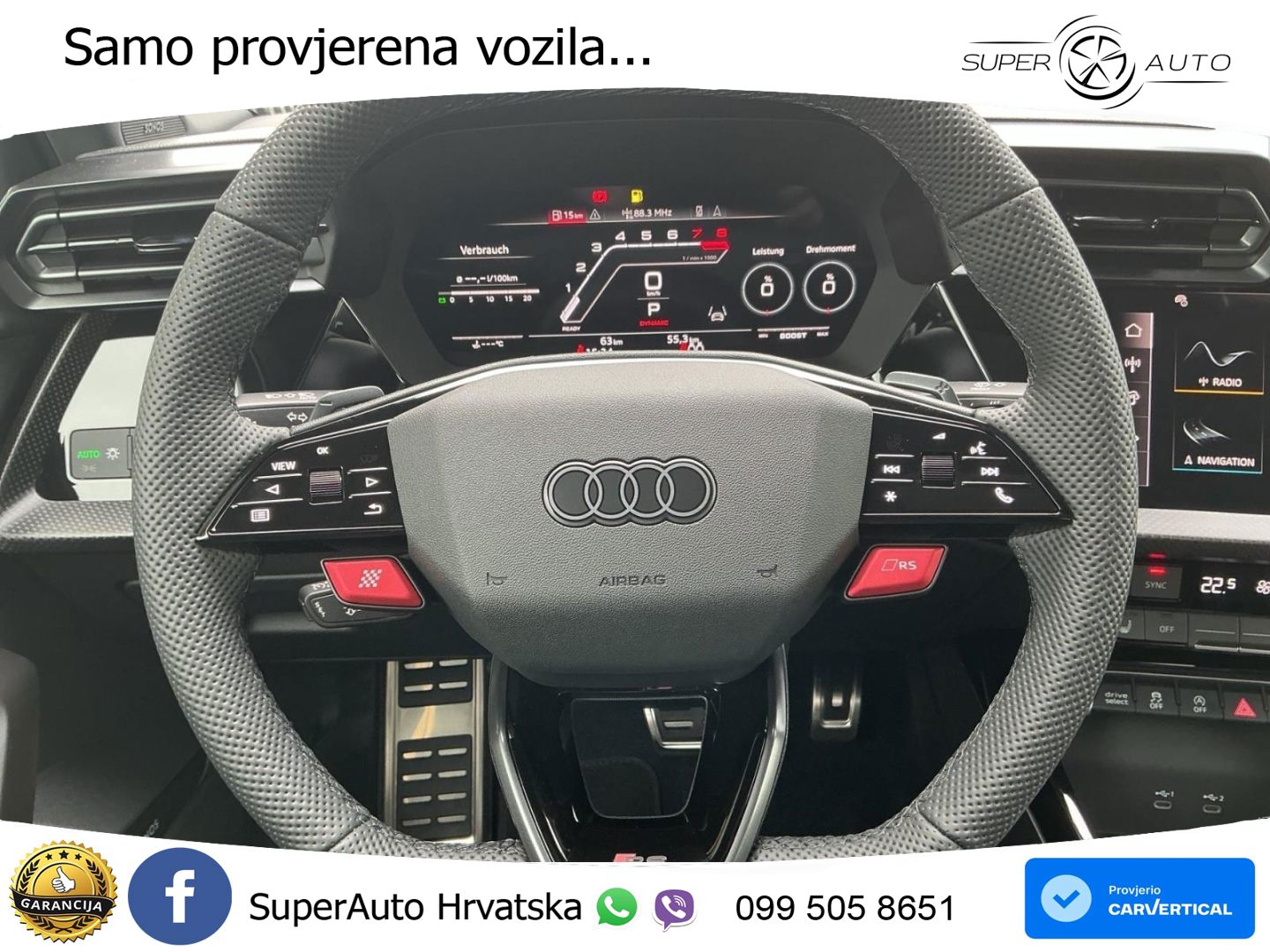 Audi RS3 Sedan 2.5 TFSI (400 KS) quattro S tronic LED+GR SJED+ACC
