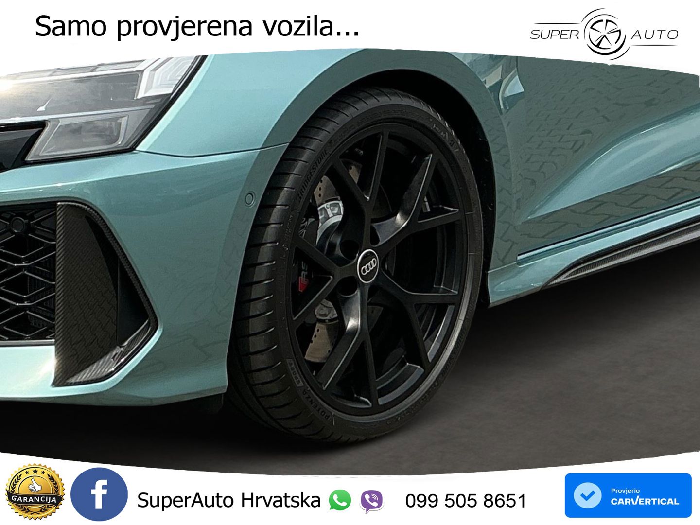 Audi RS3 Sedan 2.5 TFSI (400 KS) quattro S tronic LED+GR SJED+ACC