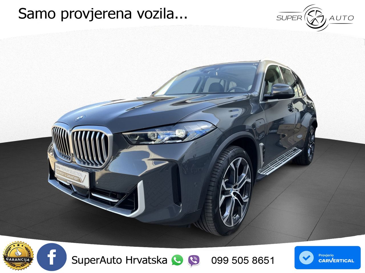 BMW X5 50e (490 KS) xDrive Steptronic LED+GR SJED+ACC