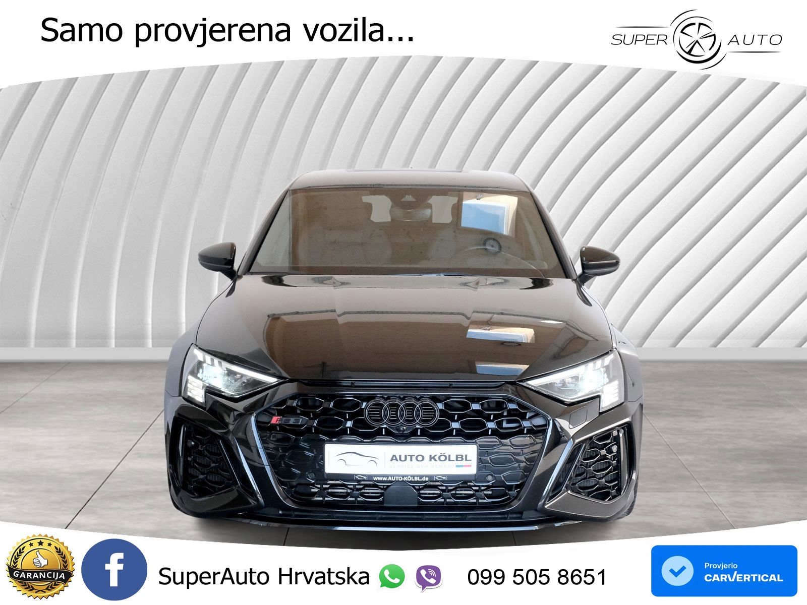Audi RS3 Sportback 2.5 TFSI (400 KS) quattro S tronic LED+GR SJED+ACC