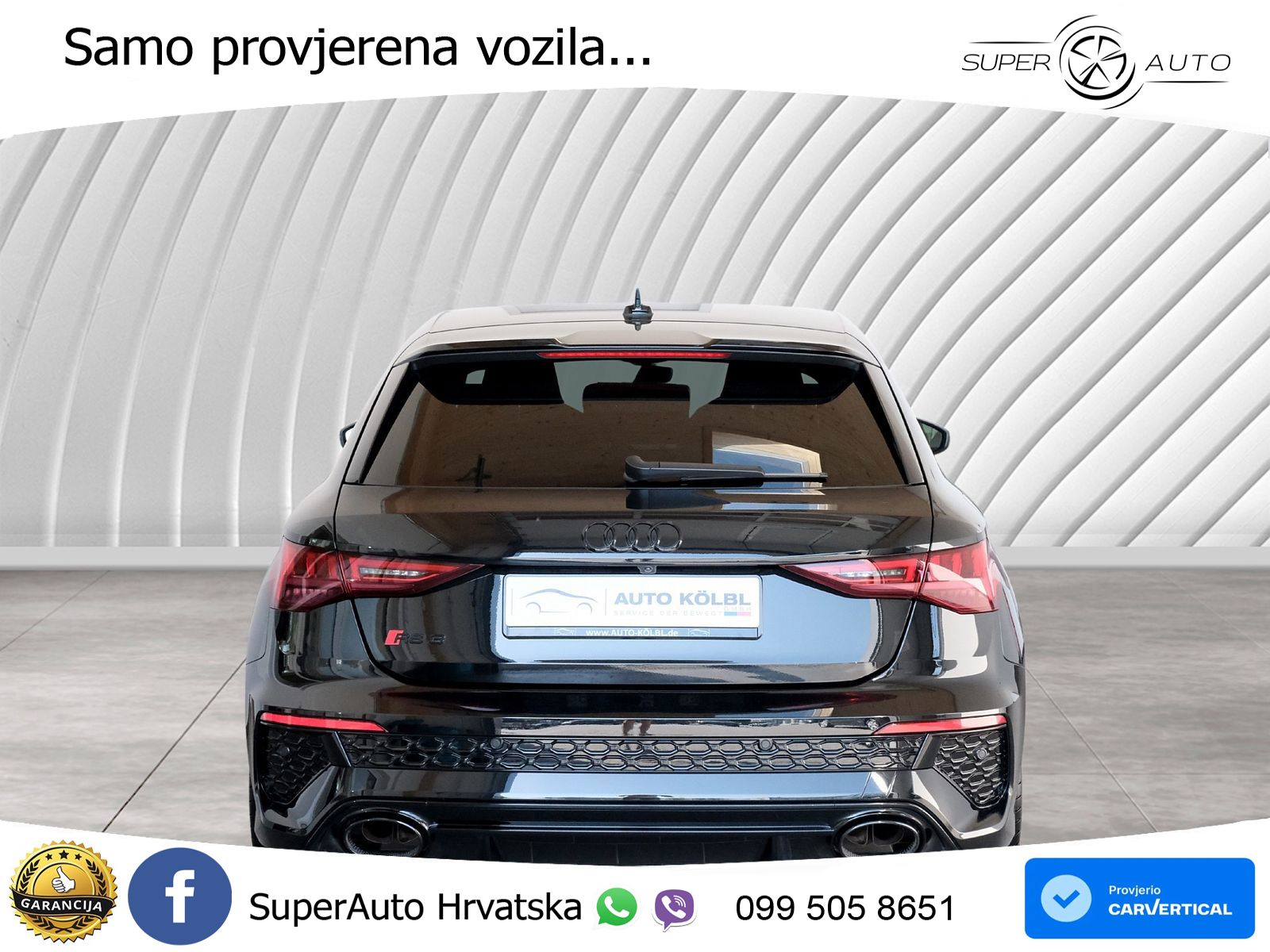 Audi RS3 Sportback 2.5 TFSI (400 KS) quattro S tronic LED+GR SJED+ACC