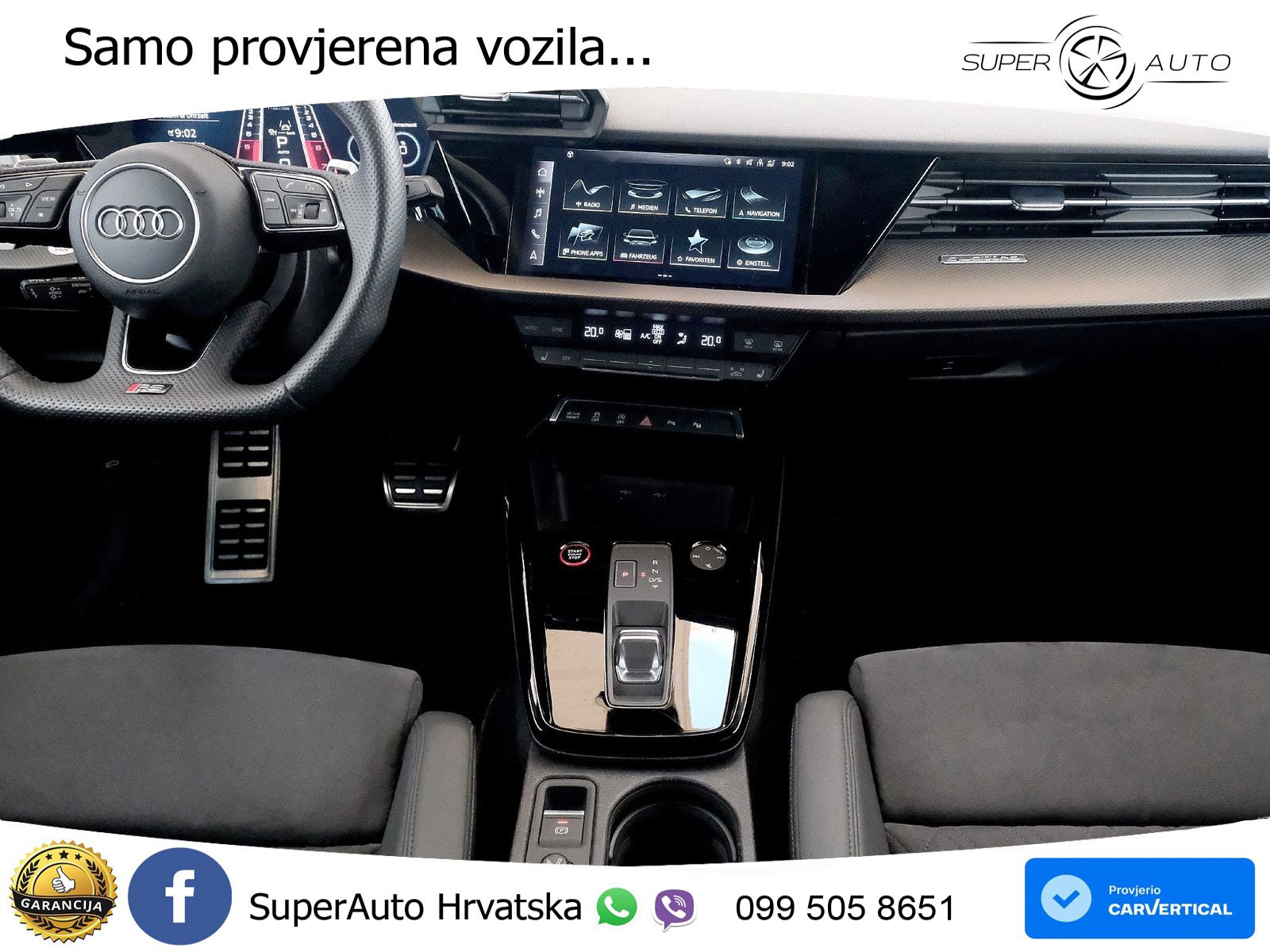 Audi RS3 Sportback 2.5 TFSI (400 KS) quattro S tronic LED+GR SJED+ACC
